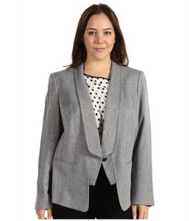   Klein Plus Plus Size Tweed One Button Jacket $170.99 $189.00 SALE