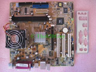 Asus A7V8X MX Socket A Motherboard AMD Athlon XP 2500 1 83GHz CPU Fan 