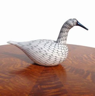   Original Iittala Glass Bird Swan Sculpture by Oiva Toikka Aalto