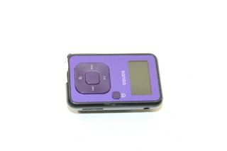 100 % functional sandisk sansa clip+ 4gb purple  player
