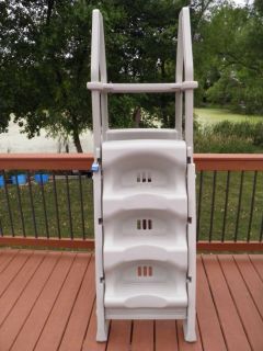 Rotate & Lock A Frame Above Ground Swimming Pool Ladder