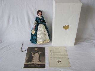 US Historical Society Living Image Abigail Adams Doll