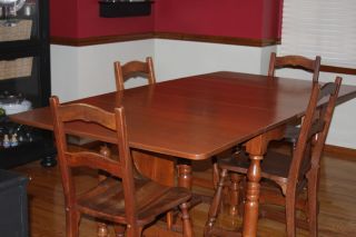   Dining Room Table, Chairs, & Buffet 1940s Abernathy Furniture Company