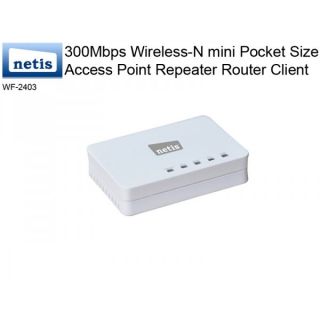   802.11N mini Pocket Size Access Point Repeater Router Client