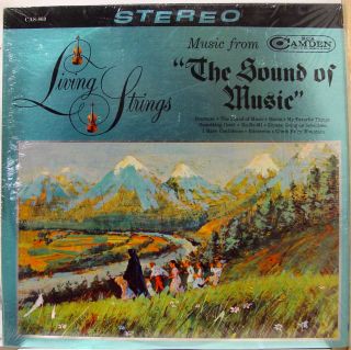 Living Strings The Sound of Music LP Mint CAS 869 Vinyl 1965 Record 