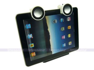 Black Silicone 3 5mm Portable Speaker for Acer Iconia Tab A200 A500 