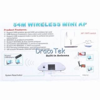 Mini USB Wireless Network Access Point AP WiFi Adapter