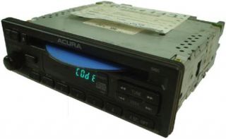 1997 1998 1999 ACURA CL VEHICLE MODEL FACTORY AM / FM RADIO STEREO CD 