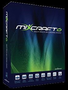 Acoustica Mixcraft 6 Music Audio Recording Software 6000 Loops New 