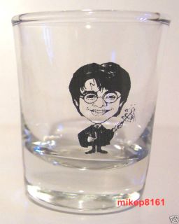 Harry Potter from The Movie Actor on A Clear Shot Glass