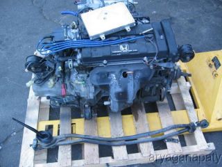 90 91 92 93 Acura Integra Complete Engine Motor Swap B18A1 Civic CRX w 