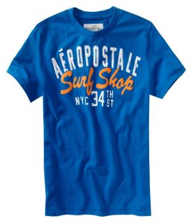 Aeropostale Mens Graphic Surf Shop NYC T Shirt