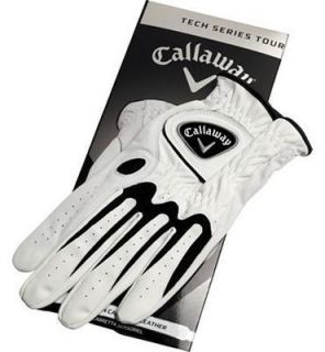 Callaway Golf Mens Cadet Tech Series Tour Glove Right Hand Large