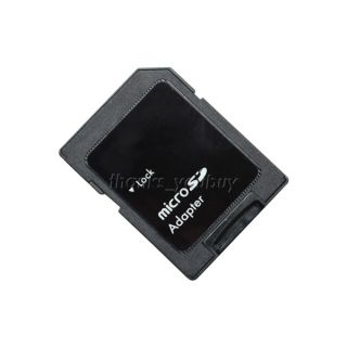   SD SDHC MicroSD Memory Card + Card Reader + Adapter + Plastic Case