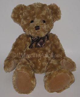 Russ Berrie Addison 16 Plush Teddy Bear Toy 34146 Bow