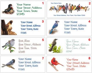 Your Favorite Birds Personalized Return Address Labels