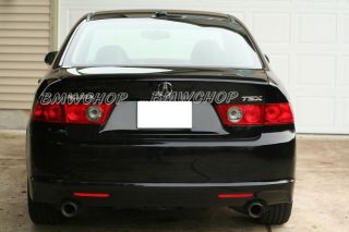 Painted Acura TSX 1st Trunk Lip Boot Spoiler 05 ●