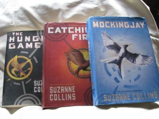The Hunger Games Catching Fire and MockingJay by Suzanne Collins All 3 