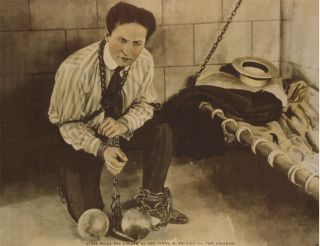 Second Print Harry Houdini, The Grim Game Publicity Photo Print