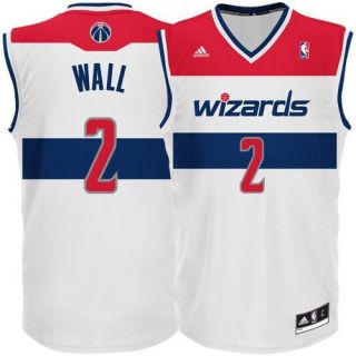 Adidas John Wall Washington Wizards Revolution 30 Replica Jersey White 