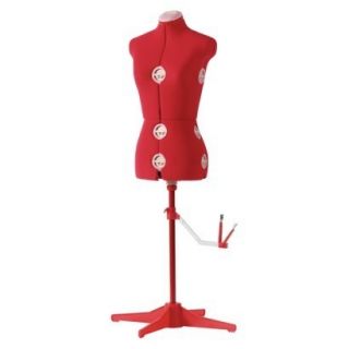 New Singer DF150 Adjustable Dress Form Red Medium