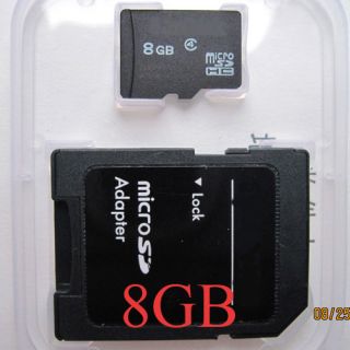   TF Mini Card MicroSD Class 4 TransFlash Memory Card SD Adapter