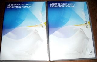 Adobe Creative Suite CS3 Production Premium Photoshop Illustrator 