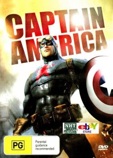 CAPTAIN AMERICA DVD NEWORIGINAL MOVIE FILM (MARVEL COMIC COMICBOOK 