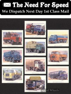 Lorry AEC ERF Foden Leyland Maudslay Print Trade Card