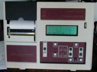 Maico AEC 206 Tympanometer Ipsi Contra 500 1K 2K 4K Internal Printer 
