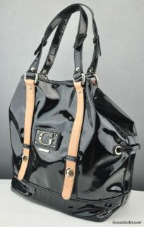 New Guess Ladies Handbag Aerin Shine Bag Black USA