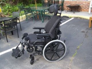 Awesome Quickie Zippie Iris Tilt in Space Wheelchair