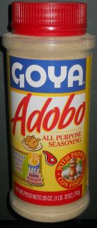 Goya adobo All Purpose Seasoning w Pepper Con Pimienta 28 oz Each 