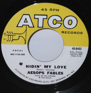 Aesops Fables 45 Ive got Troubles Hidin My Love