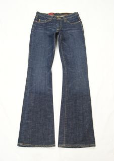 AG Adriano Goldschmied Dark The Angel Boot Cut Stretch Jeans Size 26 