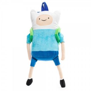 Adventure Time Finn Plush Backpack Halloween Costume Back to School 