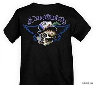 Aerosmith Skull Vintage Rock T Shirt M NWT