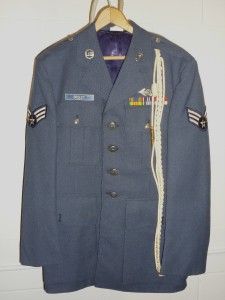USAF United States Air Force Dress Uniform Vietnam Era 2 Jackets Pants 