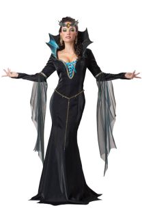 Brand New Evil Sorceress Queen Witch Adult Costume