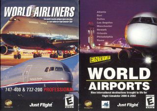 New Airliners Airports Flight Sim Exp PC Games Set XP