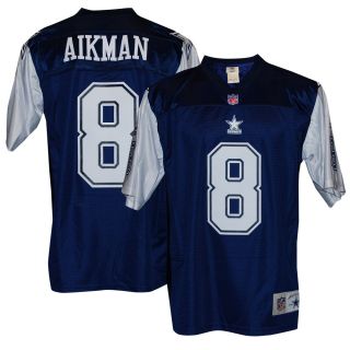 Dallas Cowboys Troy Aikman Double Star Jersey Navy XXL