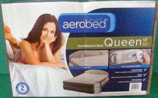 Aerobed Queen Headboard Bed 18 Double Height BIB