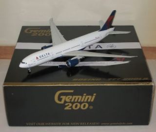 200 Gemini DELTA AIRLINES Boeing 777 200 1st Release The Delta 