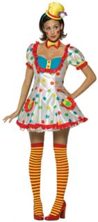Funny Clown Womens Standard Halloween Costume 4 10