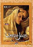 Umrao Jaan Aishwarya Rai Indian Hindi DVD Movie