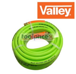   Industrial Thermoplastic Rubber Green Air Hose 3/8 x 50 Heavy Duty