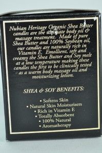 nubian heritage butter candle african black soap