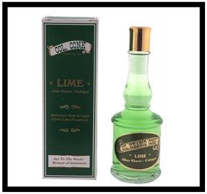   Conk Lime Aftershave Cologne, that moisturizes & soothes with a