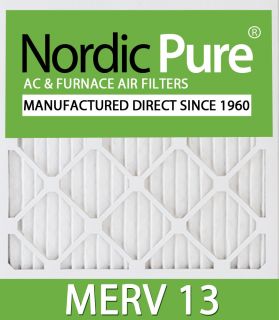 16x20x4 Merv 13 Air Conditioner Furnace Filters Qty 2