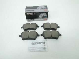 Akebono EUR1204 EURO Ultra Premium Ceramic Brake Pad Set, Front